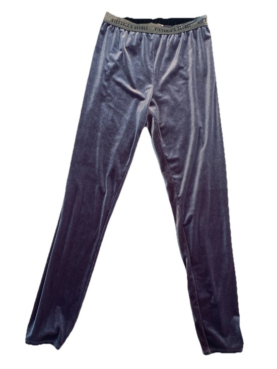 Victoria's Secret Pants - Victoria's Secret Purple Velvet Leggings Women’s Size Medium